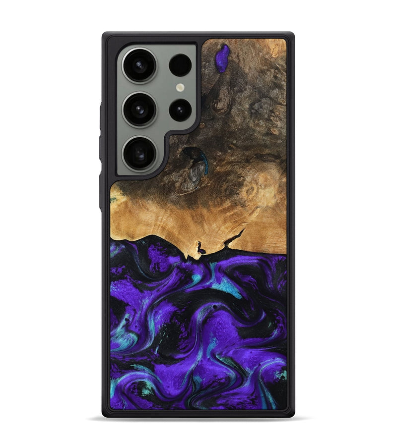 Galaxy S24 Ultra Wood Phone Case - Morton (Purple, 790226)