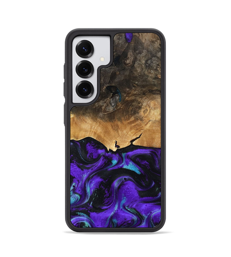 Galaxy S25 Wood Phone Case - Morton (Purple, 790226)