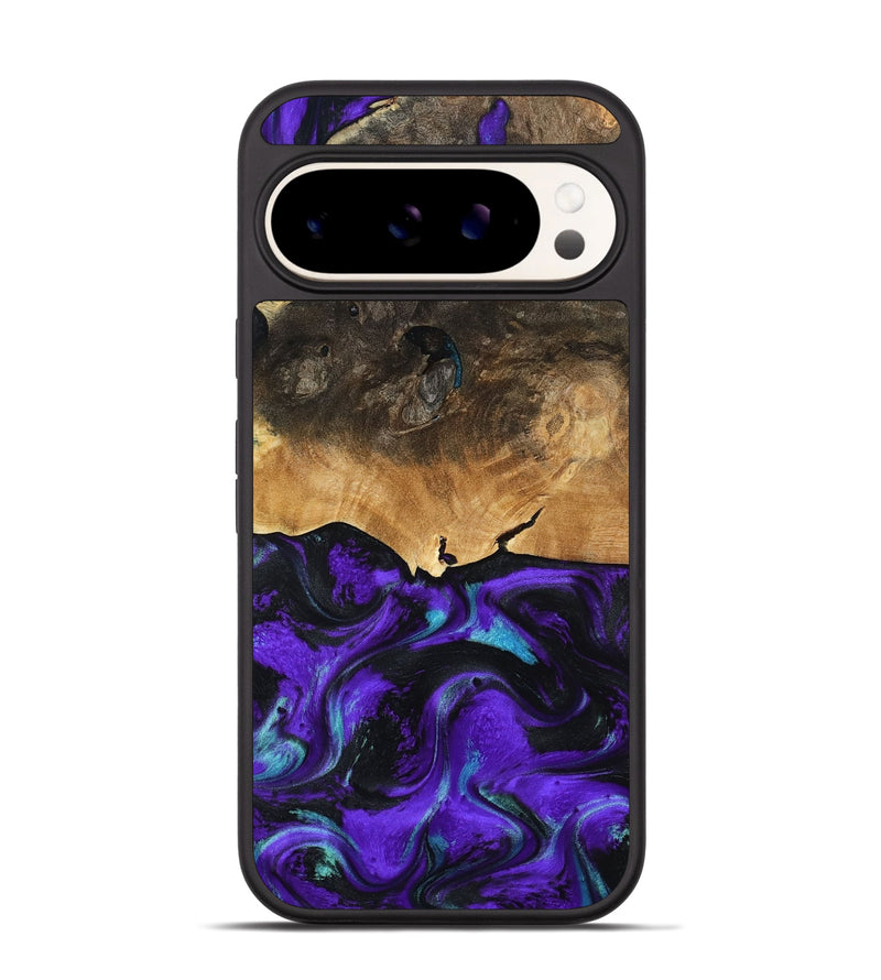 Pixel 9 Wood Phone Case - Morton (Purple, 790226)