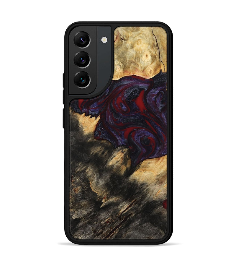 Galaxy S22 Plus Wood Phone Case - Garnet (Red, 790233)