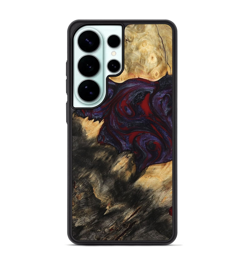 Galaxy S26 Ultra Wood Phone Case - Garnet (Red, 790233)