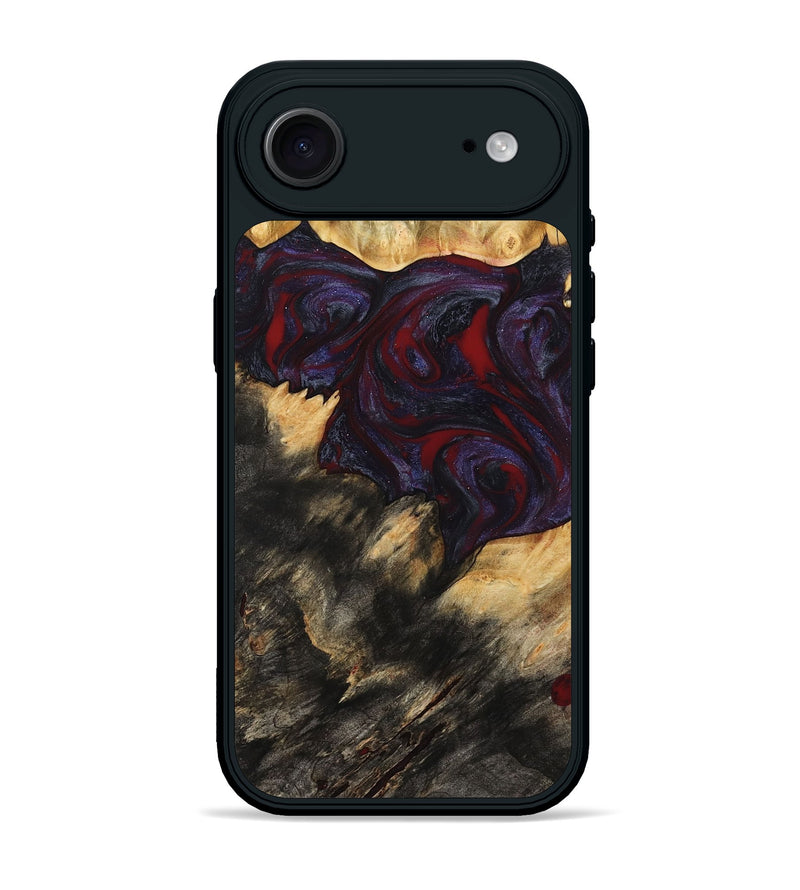 iPhone 17 Air Wood Phone Case - Garnet (Red, 790233)