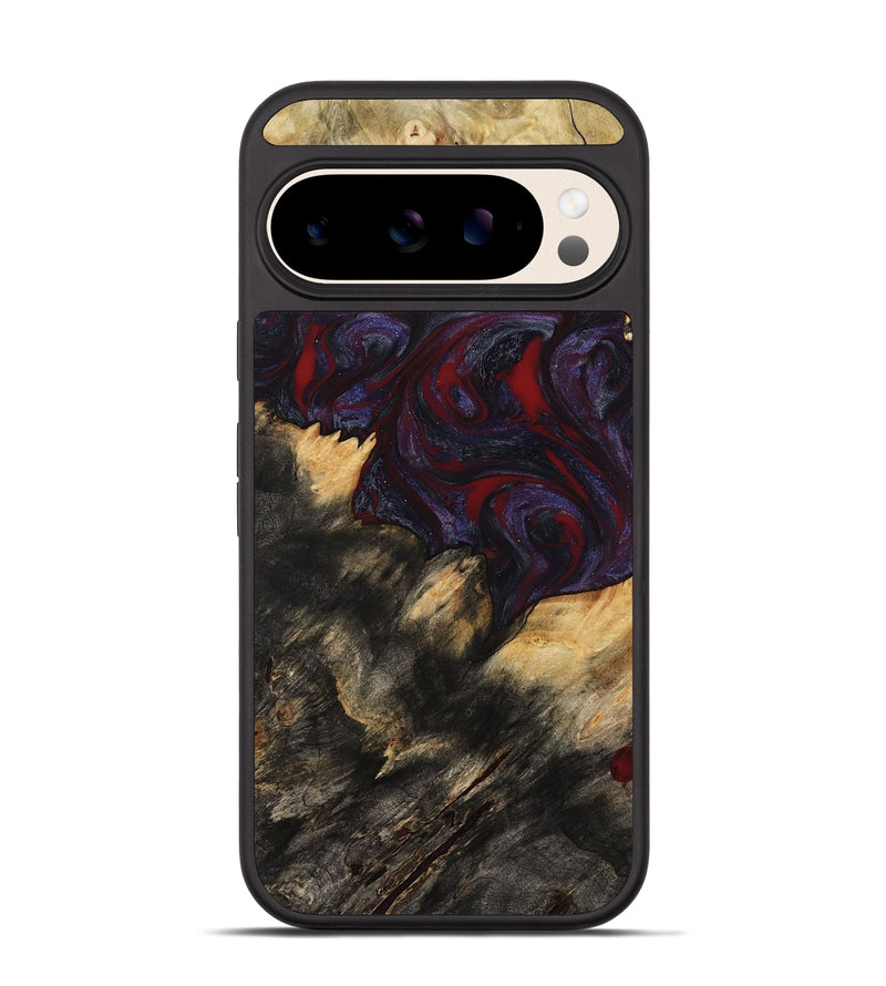 Pixel 10 Wood Phone Case - Garnet (Red, 790233)