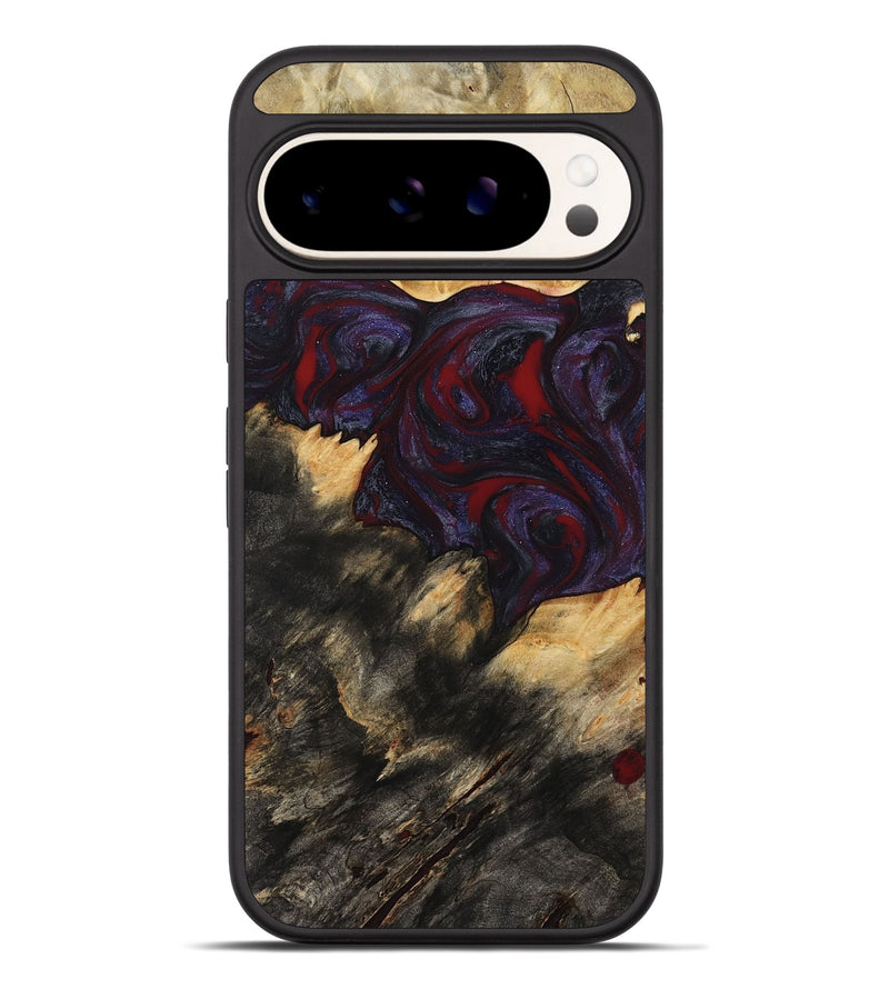 Pixel 9 Pro XL Wood Phone Case - Garnet (Red, 790233)