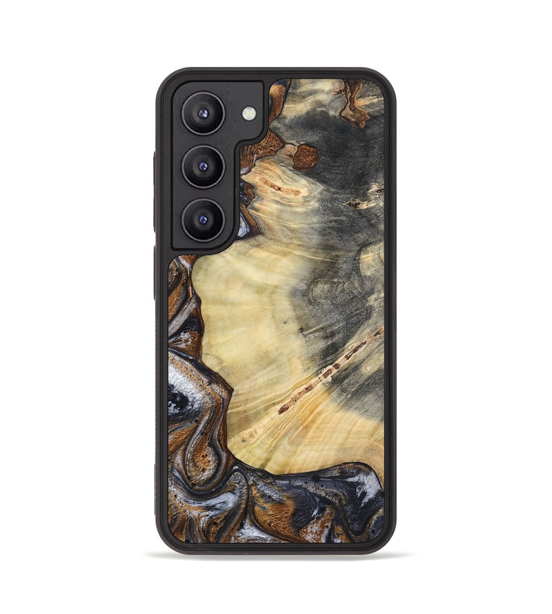 Galaxy S23 Wood Phone Case - Dilan (Black & White, 790237)