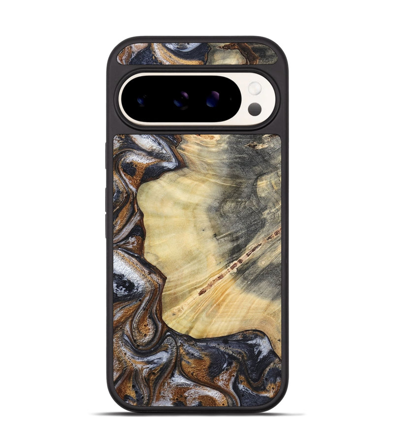 Pixel 9 Wood Phone Case - Dilan (Black & White, 790237)