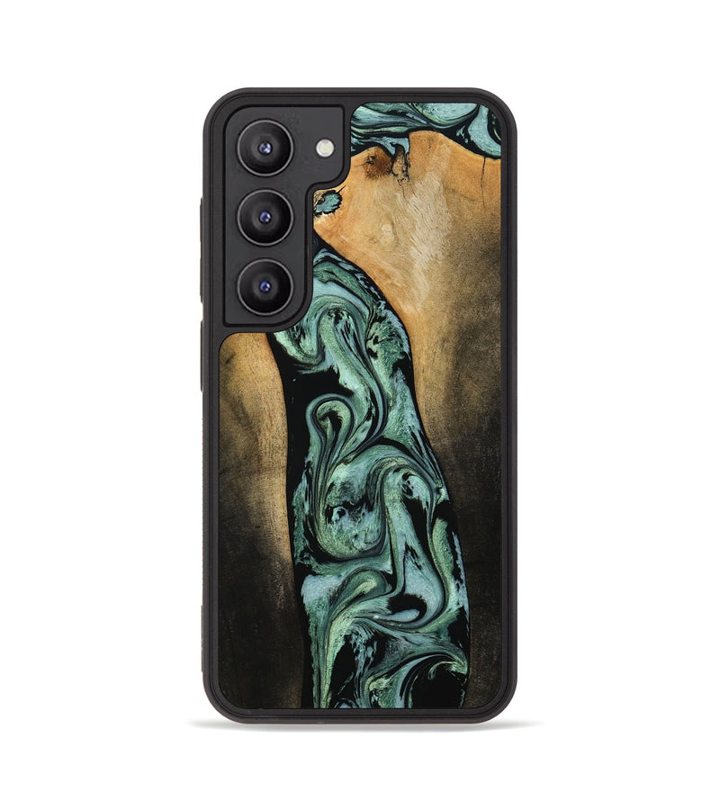 Galaxy S23 Wood Phone Case - Naomi (Green, 790269)