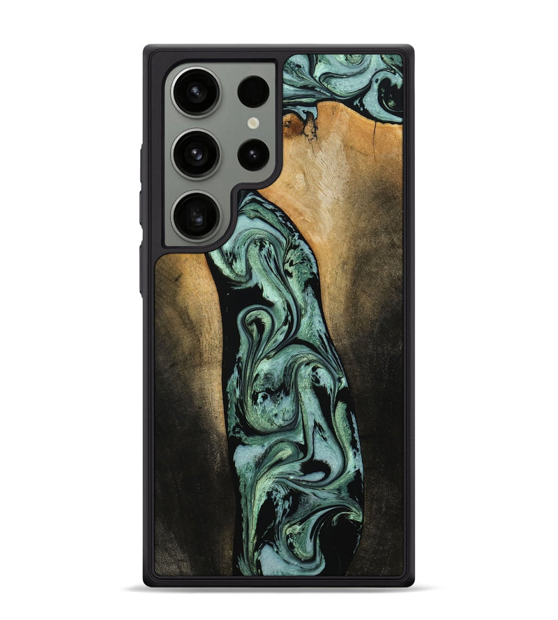 Galaxy S24 Ultra Wood Phone Case - Naomi (Green, 790269)