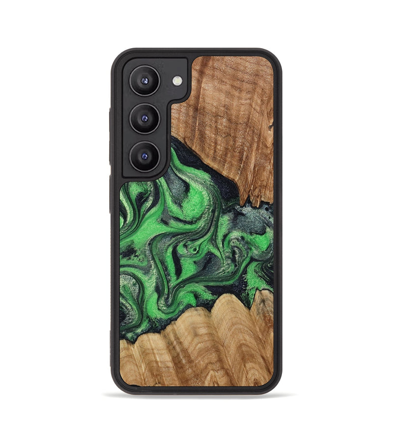 Galaxy S23 Wood Phone Case - Jaxton (Green, 790270)