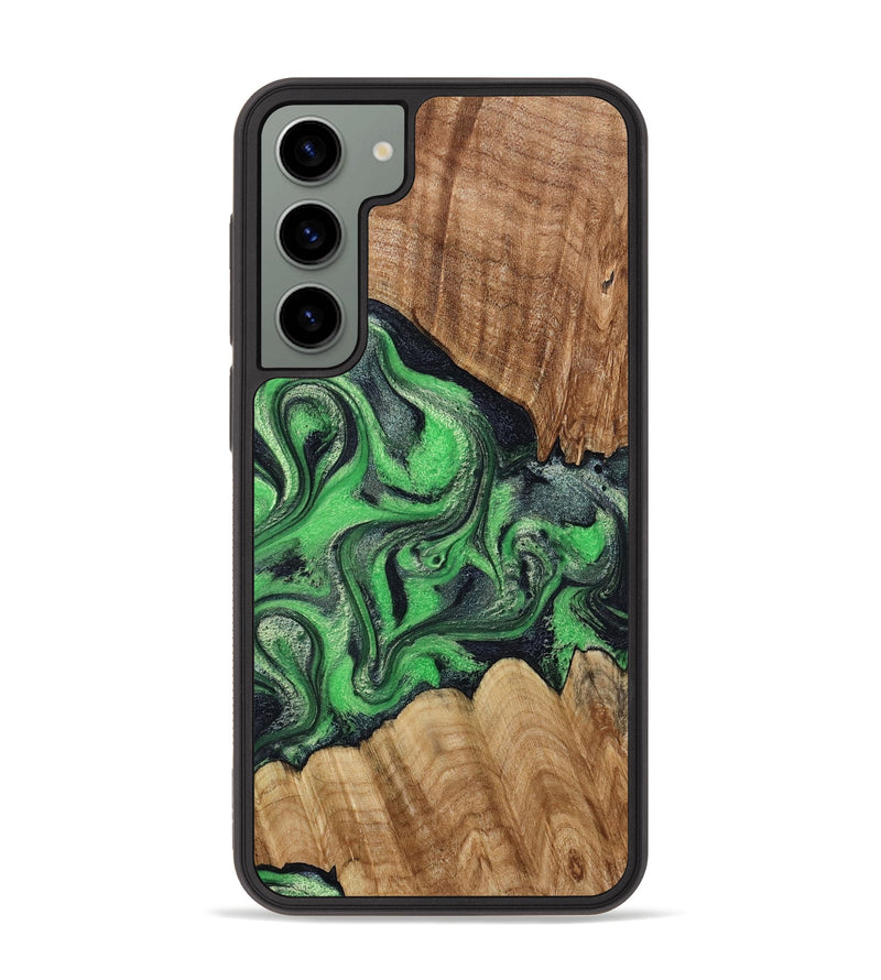 Galaxy S23 Plus Wood Phone Case - Jaxton (Green, 790270)