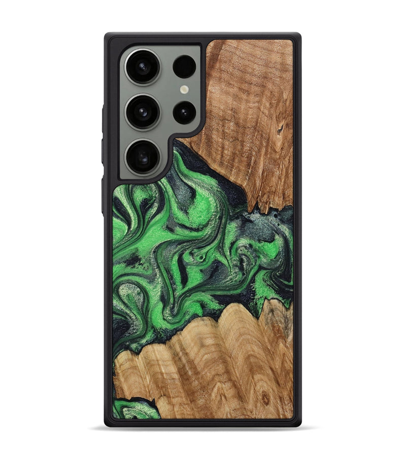 Galaxy S24 Ultra Wood Phone Case - Jaxton (Green, 790270)