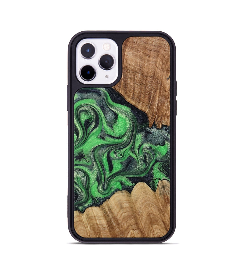iPhone 11 Pro Wood Phone Case - Jaxton (Green, 790270)
