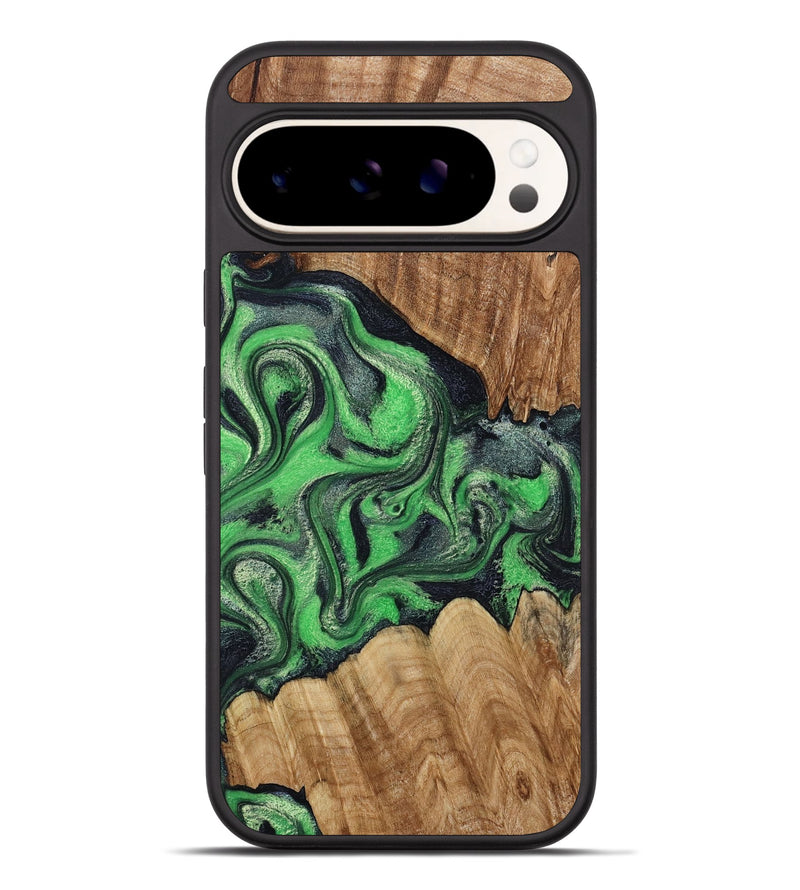 Pixel 9 Pro XL Wood Phone Case - Jaxton (Green, 790270)
