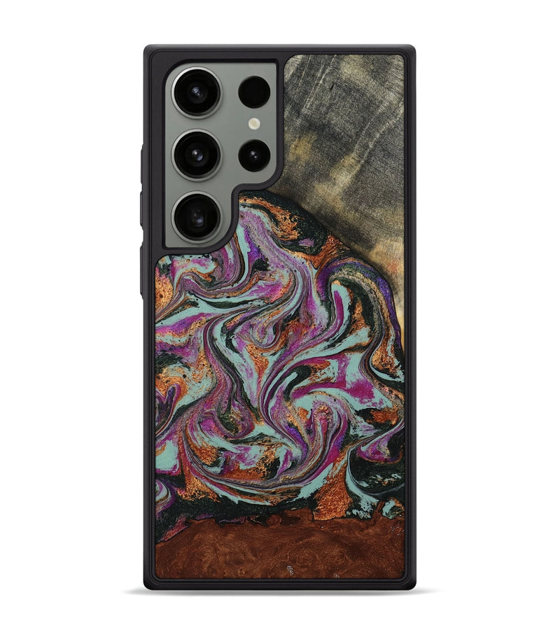 Galaxy S24 Ultra Wood Phone Case - Kohen (Green, 790273)