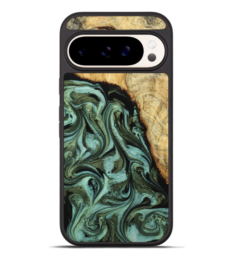 Pixel 9 Pro XL Wood Phone Case - Zahir (Green, 790274)