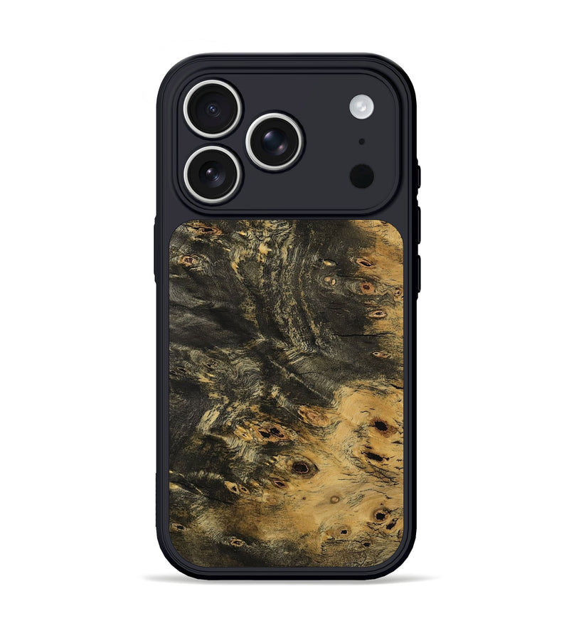 iPhone 17 Pro Wood Phone Case - Francis (Wood Burl, 790296)