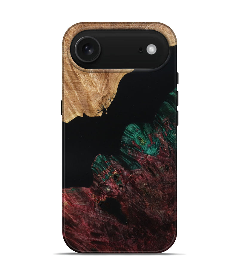 iPhone 17 Air Wood Live Edge Phone Case - Paula (Wood Burl, 790378)