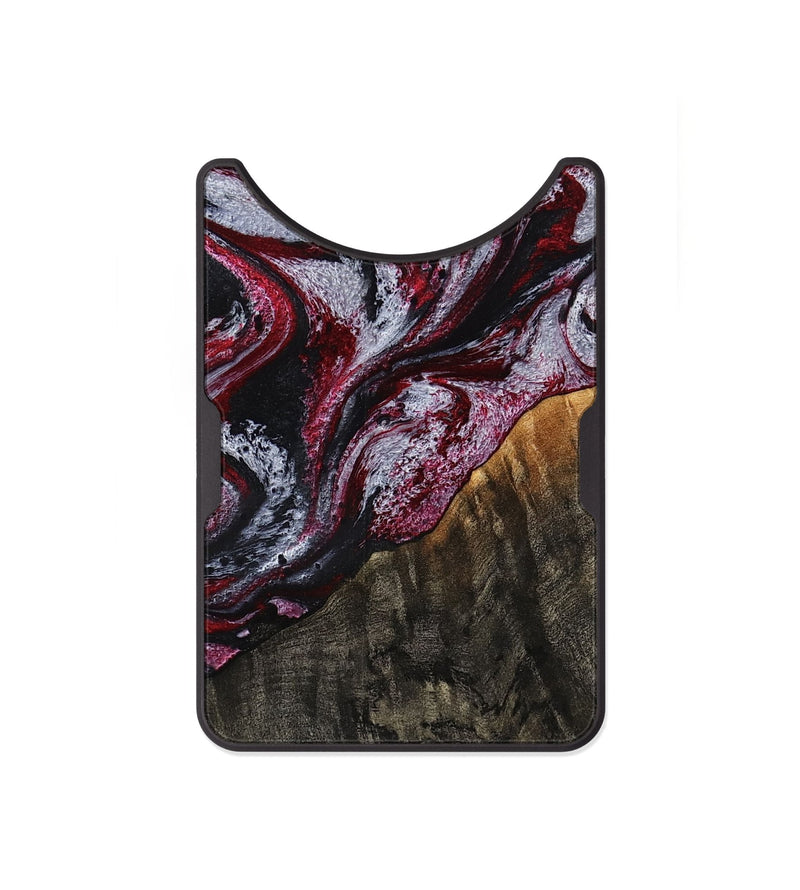 Alloy Wood Wallet - Abagail (Red, 790394)