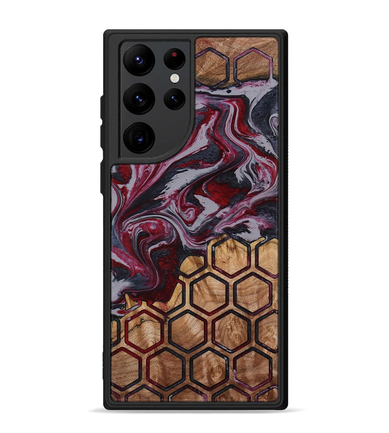 Galaxy S22 Ultra Wood Phone Case - Ransom (Pattern, 790403)