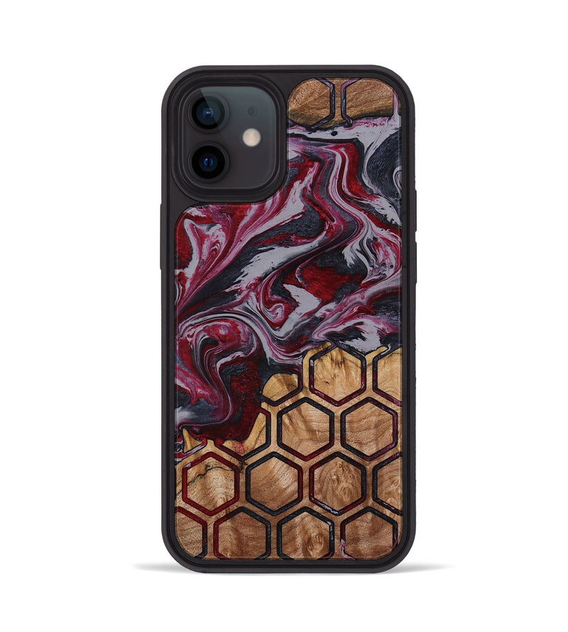 iPhone 12 Wood Phone Case - Ransom (Pattern, 790403)