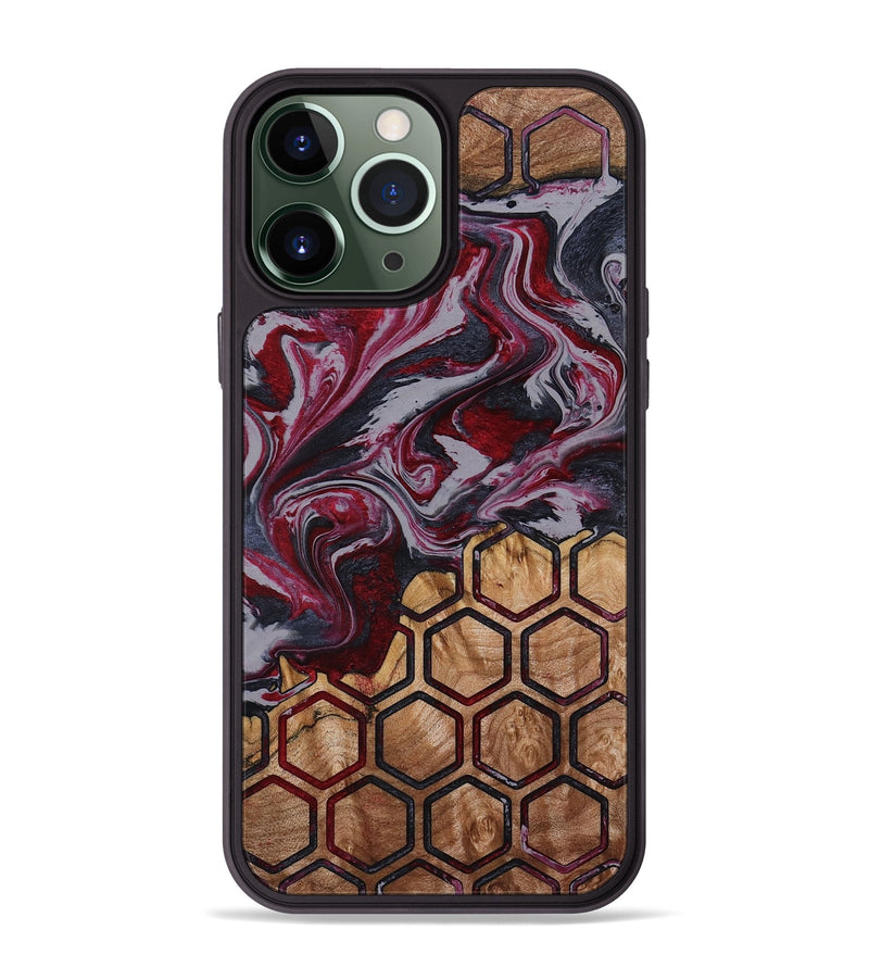 iPhone 13 Pro Max Wood Phone Case - Ransom (Pattern, 790403)