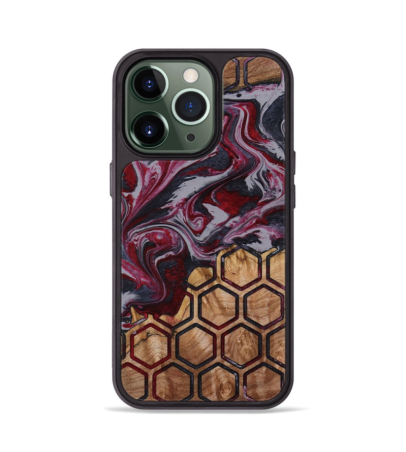 iPhone 13 Pro Wood Phone Case - Ransom (Pattern, 790403)