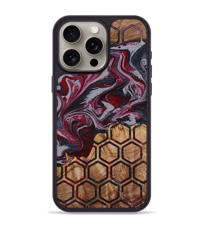 iPhone 15 Pro Max Wood Phone Case - Ransom (Pattern, 790403)