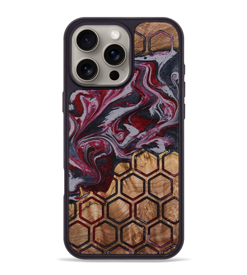 iPhone 16 Pro Max Wood Phone Case - Ransom (Pattern, 790403)