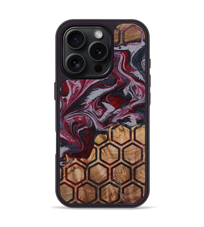 iPhone 16 Pro Wood Phone Case - Ransom (Pattern, 790403)
