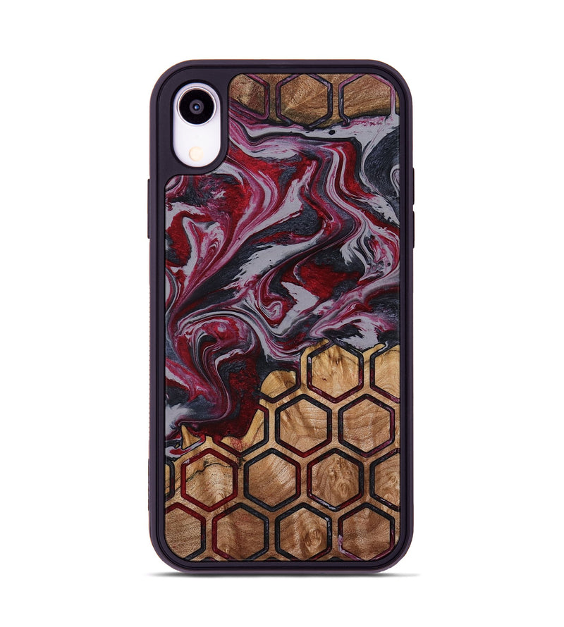 iPhone Xr Wood Phone Case - Ransom (Pattern, 790403)