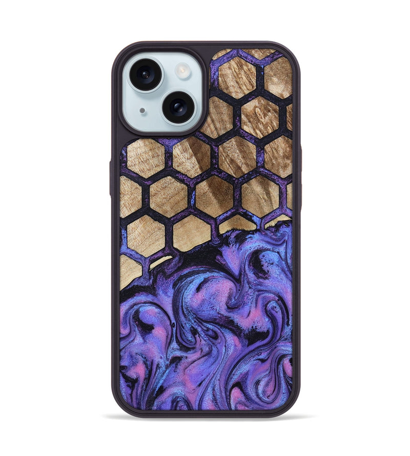 iPhone 15 Wood Phone Case - Gerhard (Pattern, 790417)