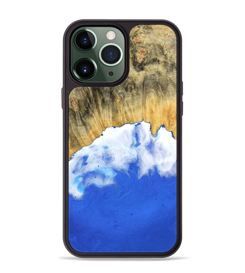 iPhone 13 Pro Max Wood Phone Case - Aliyah (Coastal, 790423)