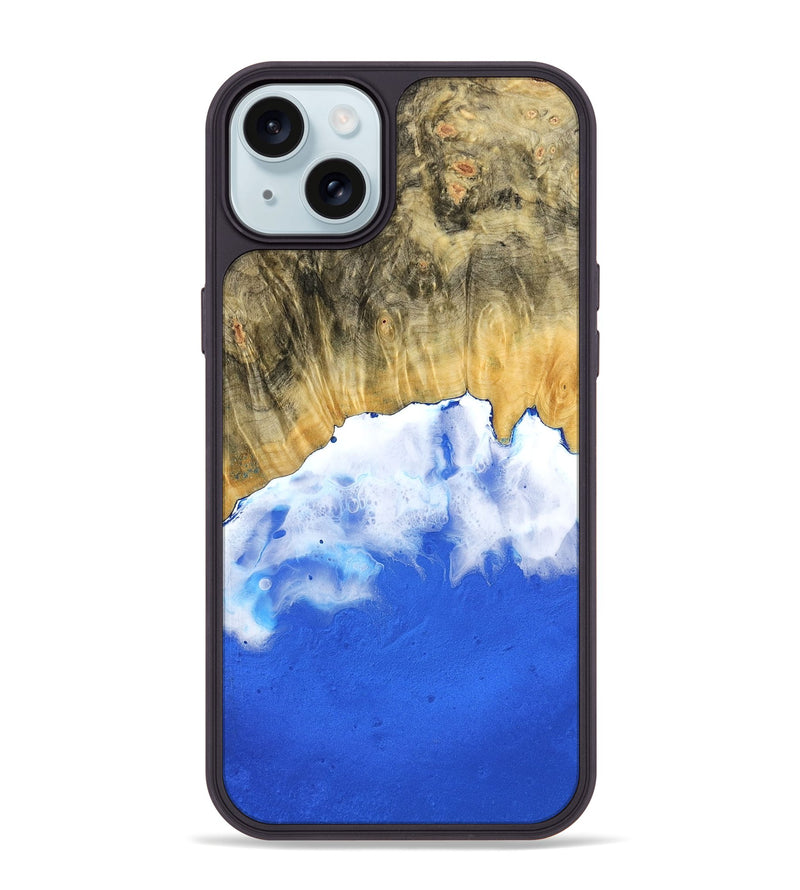 iPhone 15 Plus Wood Phone Case - Aliyah (Coastal, 790423)