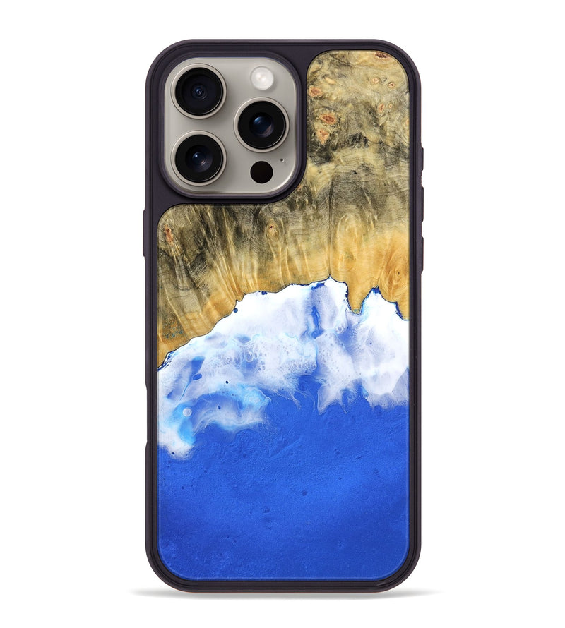 iPhone 16 Pro Max Wood Phone Case - Aliyah (Coastal, 790423)