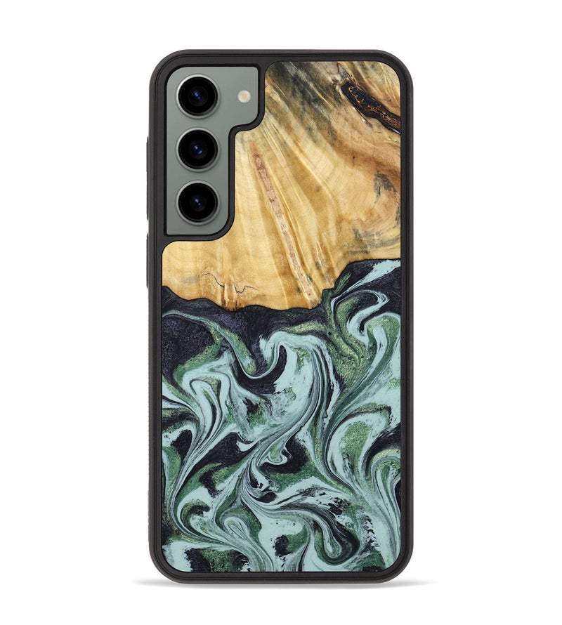 Galaxy S23 Plus Wood Phone Case - Armand (Green, 790435)