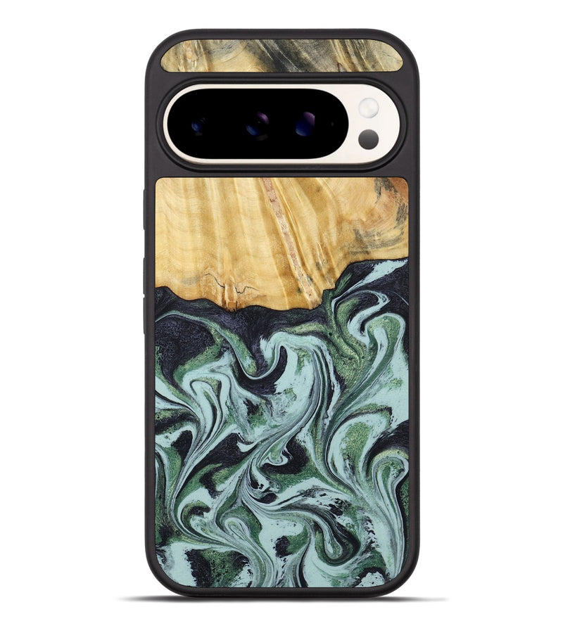 Pixel 9 Pro XL Wood Phone Case - Armand (Green, 790435)