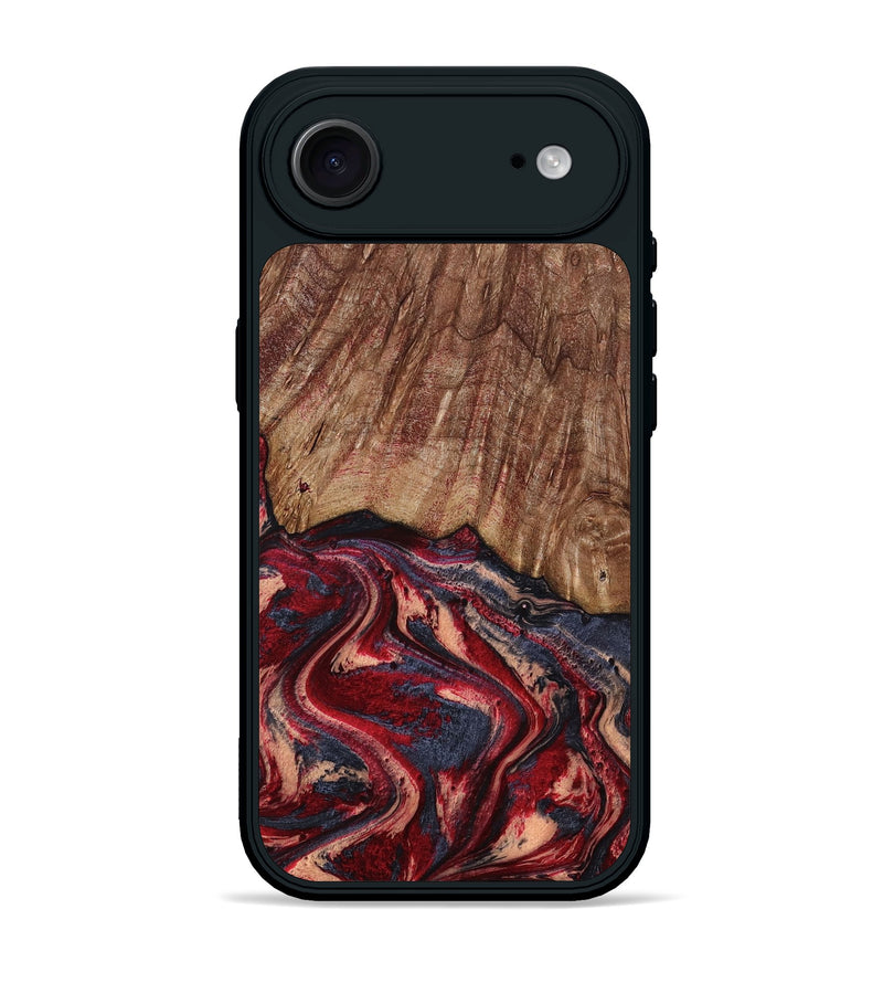 iPhone 17 Air Wood Phone Case - Jenny (Red, 790512)