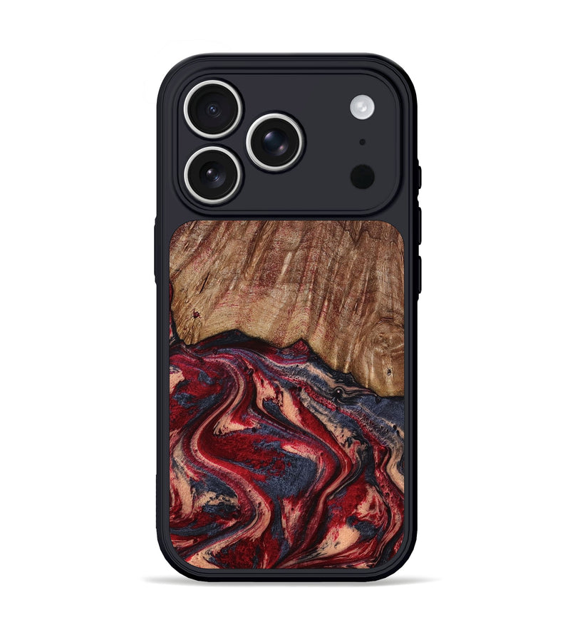 iPhone 17 Pro Wood Phone Case - Jenny (Red, 790512)