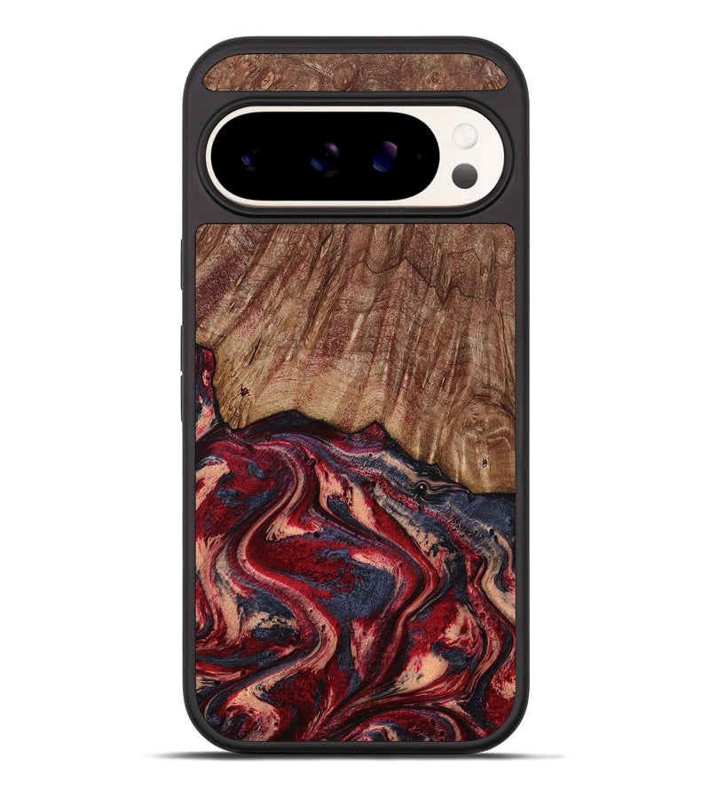 Pixel 10 Pro XL Wood Phone Case - Jenny (Red, 790512)