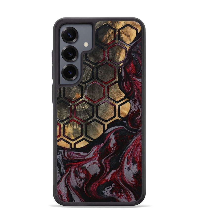 Galaxy S25 Plus Wood Phone Case - Eboni (Pattern, 790533)