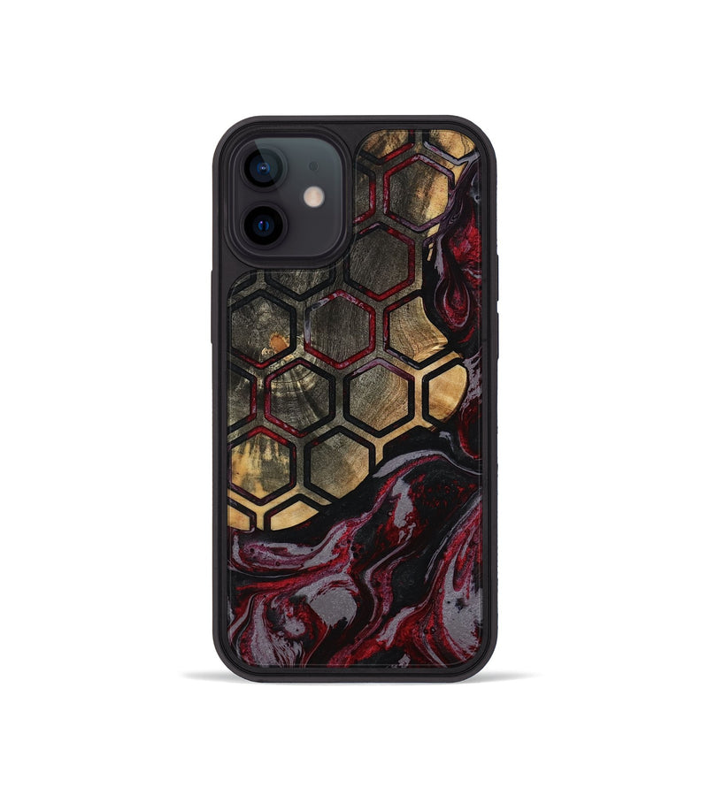 iPhone 12 mini Wood Phone Case - Eboni (Pattern, 790533)