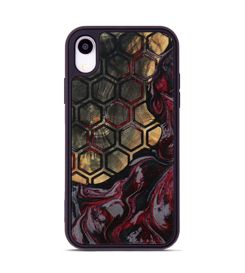 iPhone Xr Wood Phone Case - Eboni (Pattern, 790533)
