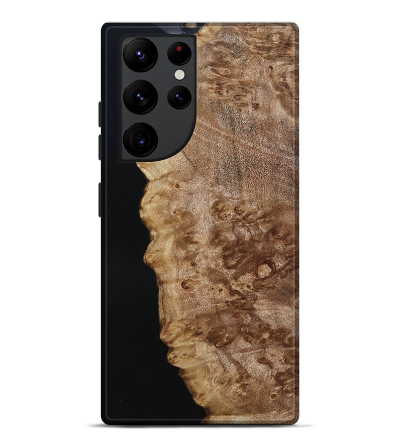 Galaxy S22 Ultra Wood Live Edge Phone Case - Dusty (Wood Burl, 790622)