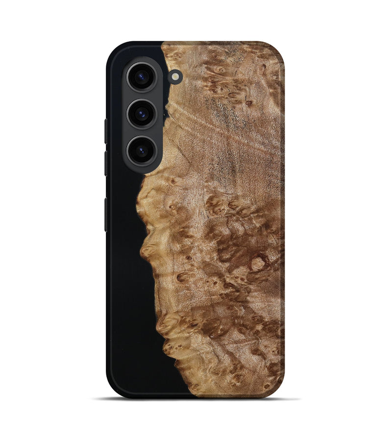 Galaxy S23 Wood Live Edge Phone Case - Dusty (Wood Burl, 790622)