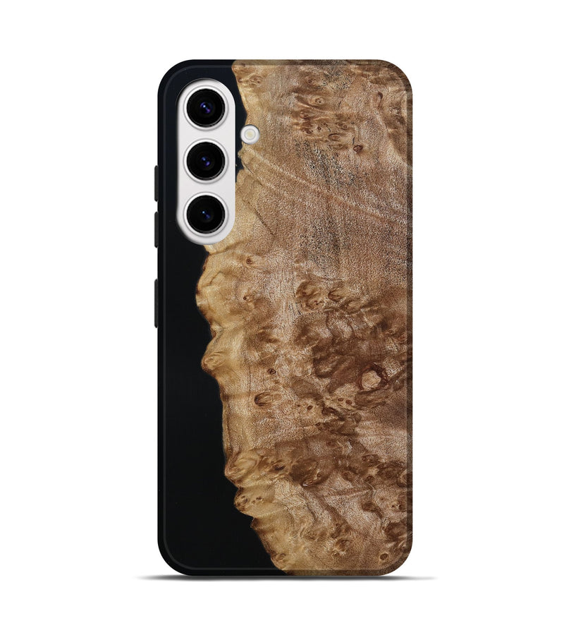 Galaxy S25 Wood Live Edge Phone Case - Dusty (Wood Burl, 790622)