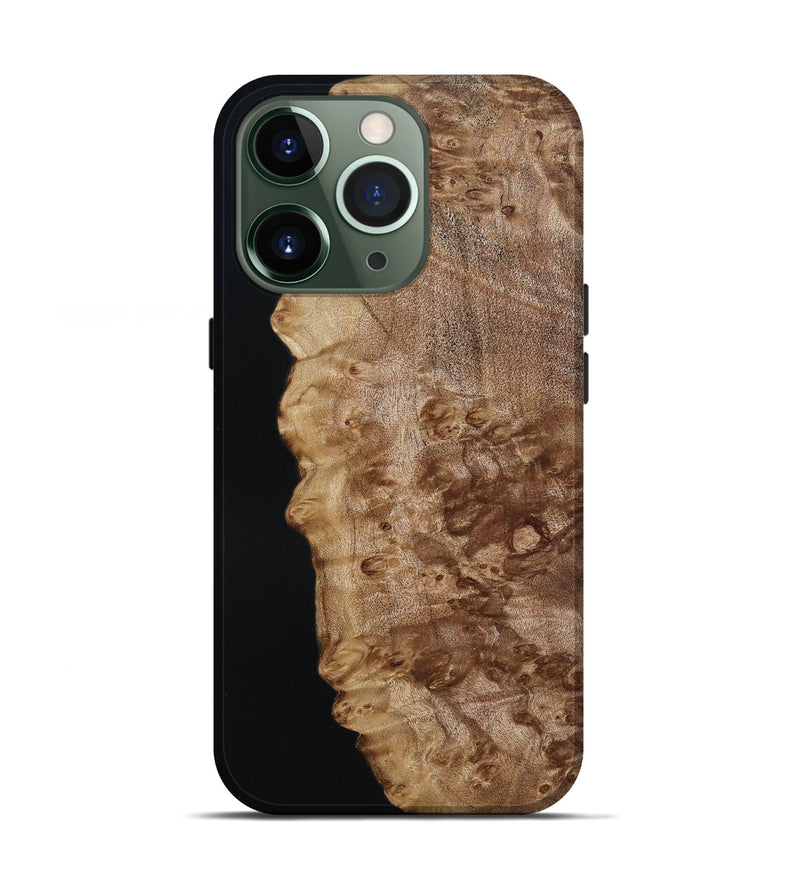 iPhone 13 Pro Wood Live Edge Phone Case - Dusty (Wood Burl, 790622)