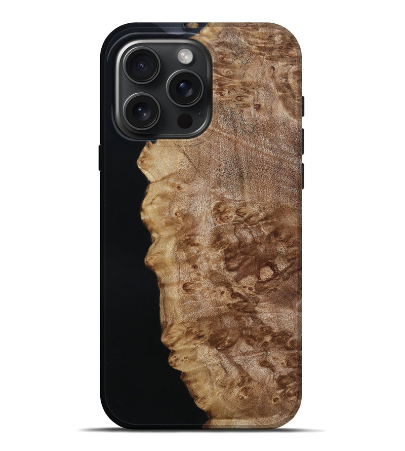 iPhone 16 Pro Max Wood Live Edge Phone Case - Dusty (Wood Burl, 790622)