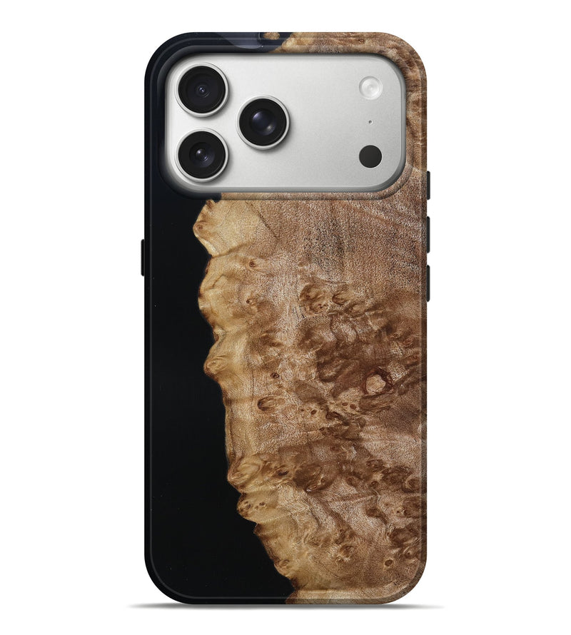 iPhone 17 Pro Max Wood Live Edge Phone Case - Dusty (Wood Burl, 790622)