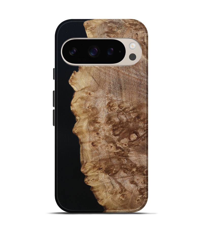 Pixel 9 Pro Wood Live Edge Phone Case - Dusty (Wood Burl, 790622)