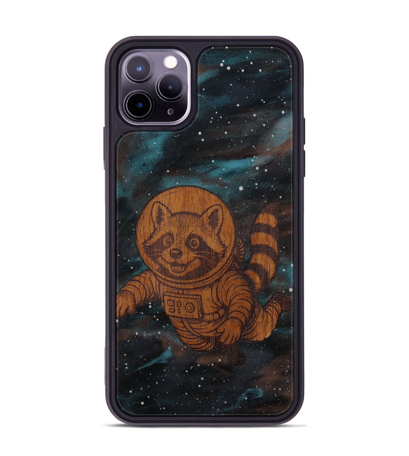 iPhone 11 Pro Max Wood Phone Case - Galactic Bandit (Curated)